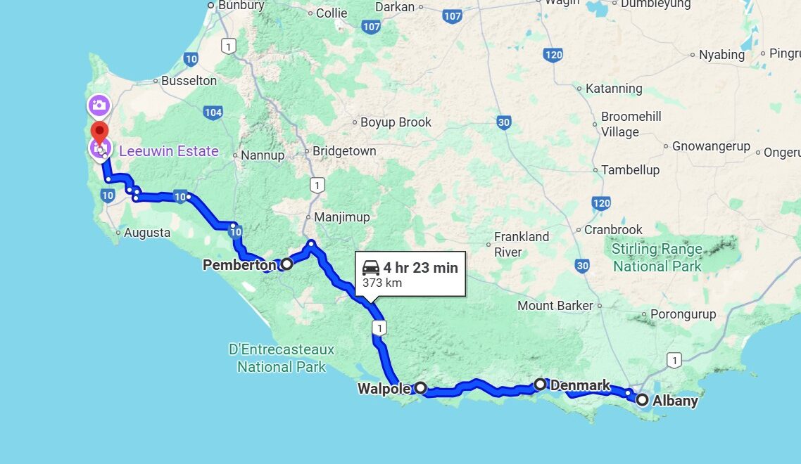 Day 11 – Albany to Margaret River: Forests, Pies, and Kangaroo Assassins