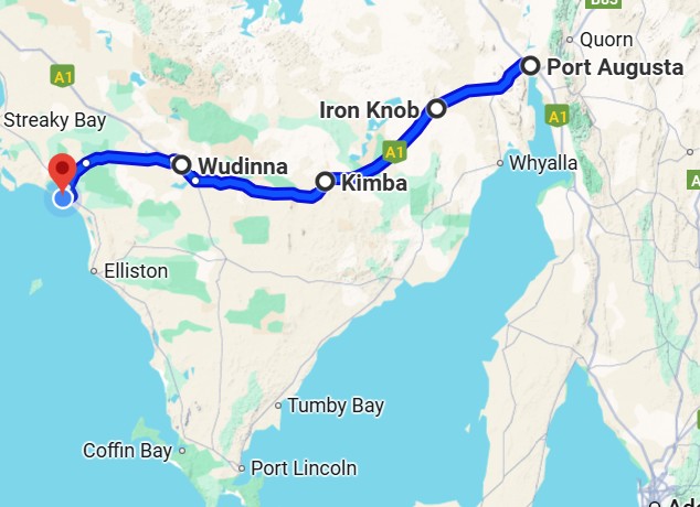 Day 4 – Port Augusta to Venus Bay