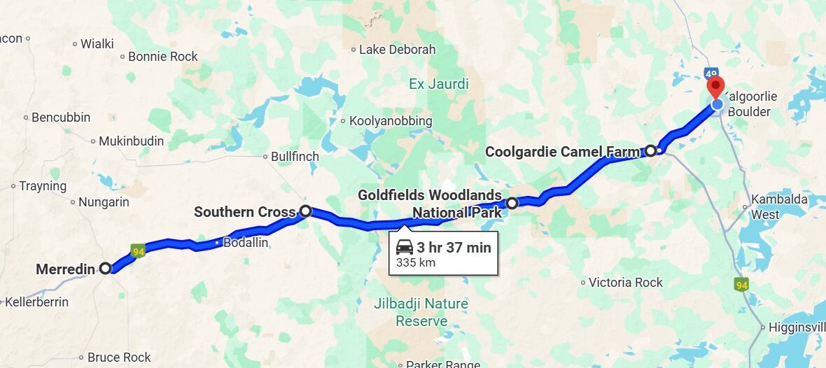 Day 19 – Merredin to Kalgoorlie: Cold Mornings, Museum Fails, and Earthquakes