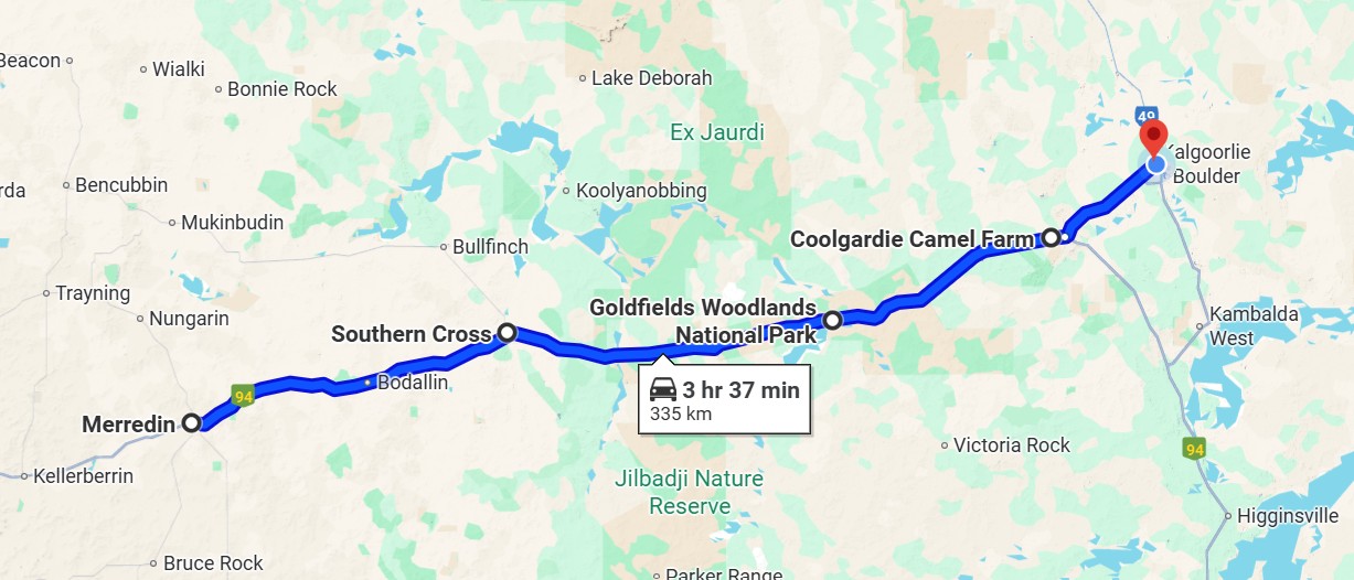 Day 19 – Merredin to Kalgoorlie: Cold Mornings, Museum Fails, and Earthquakes